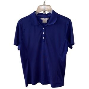 Boys Nike Golf Indigo Dri-FIT Victory Polo